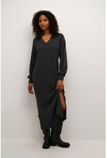 Kaffe Kaffe - Olga Dress (Dark Grey Melange)