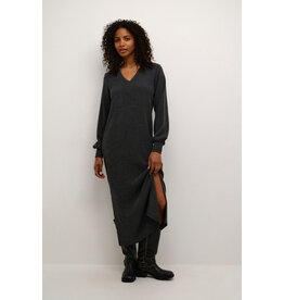 Kaffe Kaffe - Olga Dress (Dark Grey Melange)