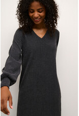 Kaffe Kaffe - Olga Dress (Dark Grey Melange)