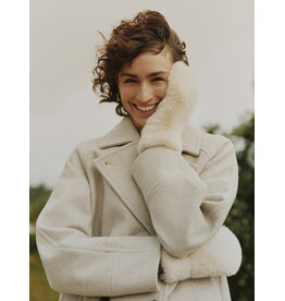 b.young b.young - Wolfie Mittens (Hummus)