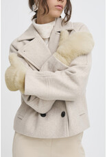 b.young b.young - Wolfie Mittens (Hummus)