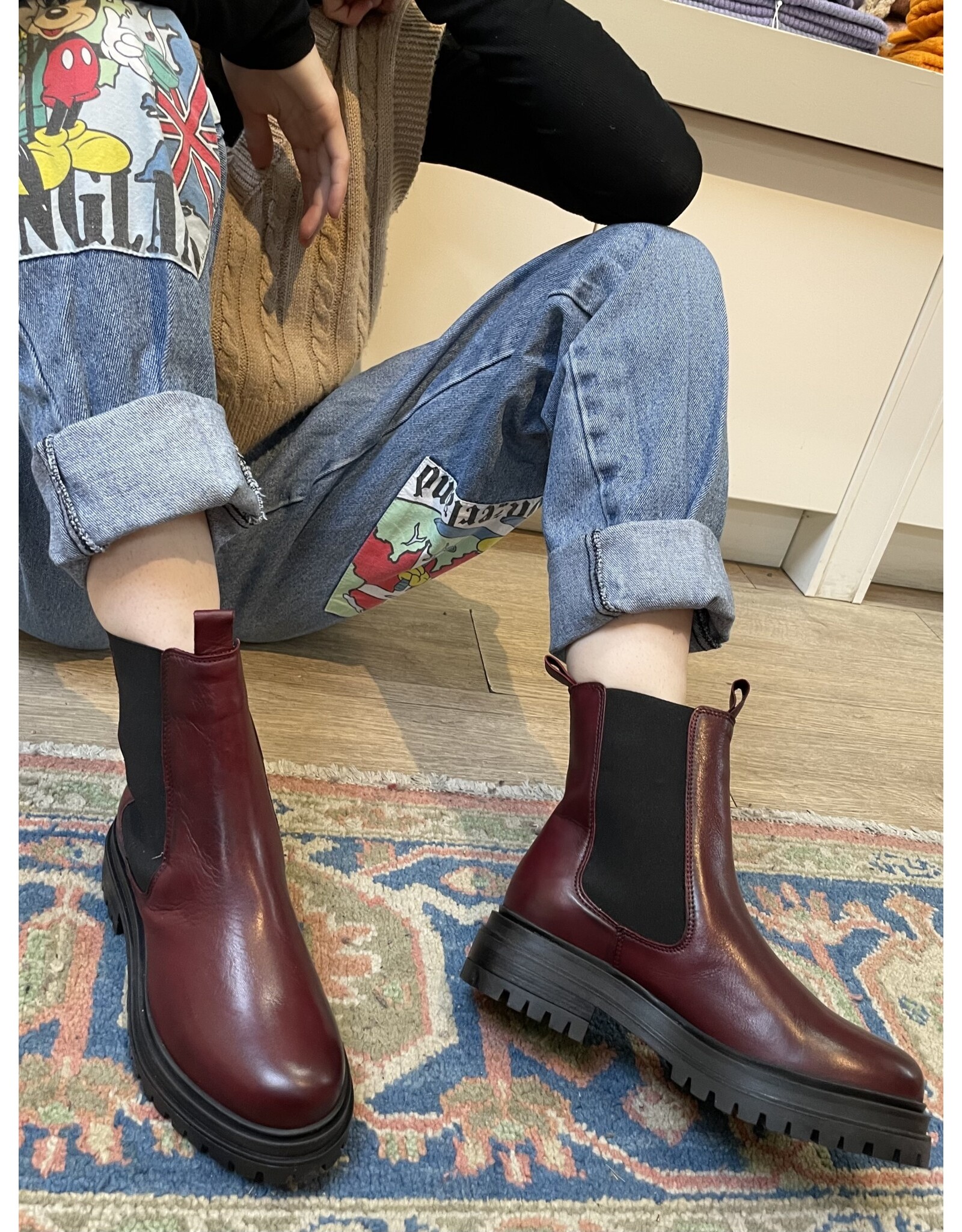 Miz Mooz Miz Mooz - Lizette (bordeaux antique)