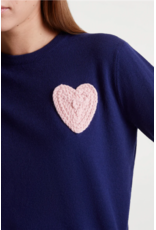 Compania Fantastica Compania Fantastica -  Jumper Heart Patch (Navy)