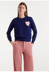 Compania Fantastica Compania Fantastica -  Jumper Heart Patch (Navy)