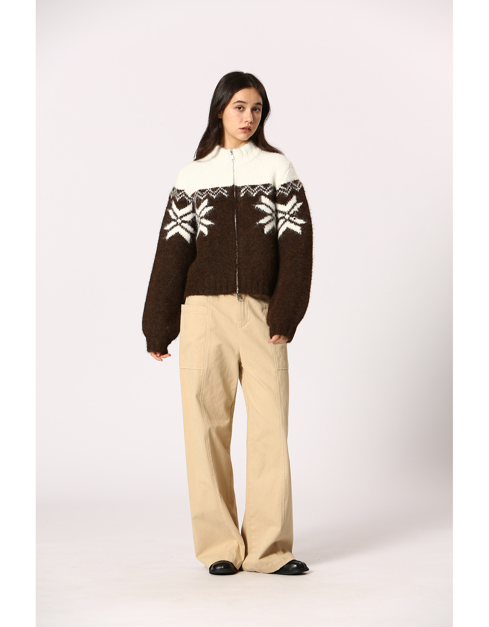 Korner Korner - Cardigan (Brown)