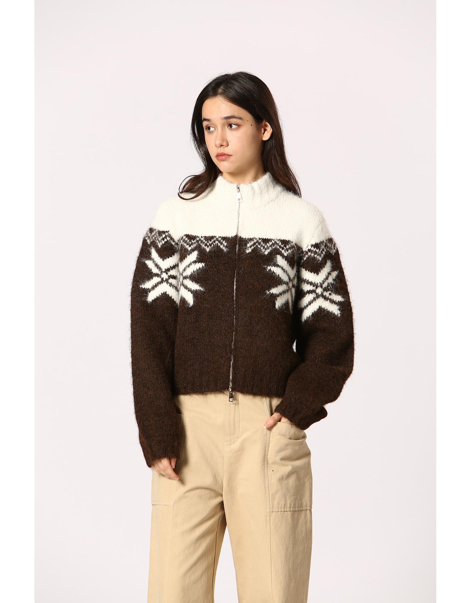 Korner Korner - Cardigan (Brown)