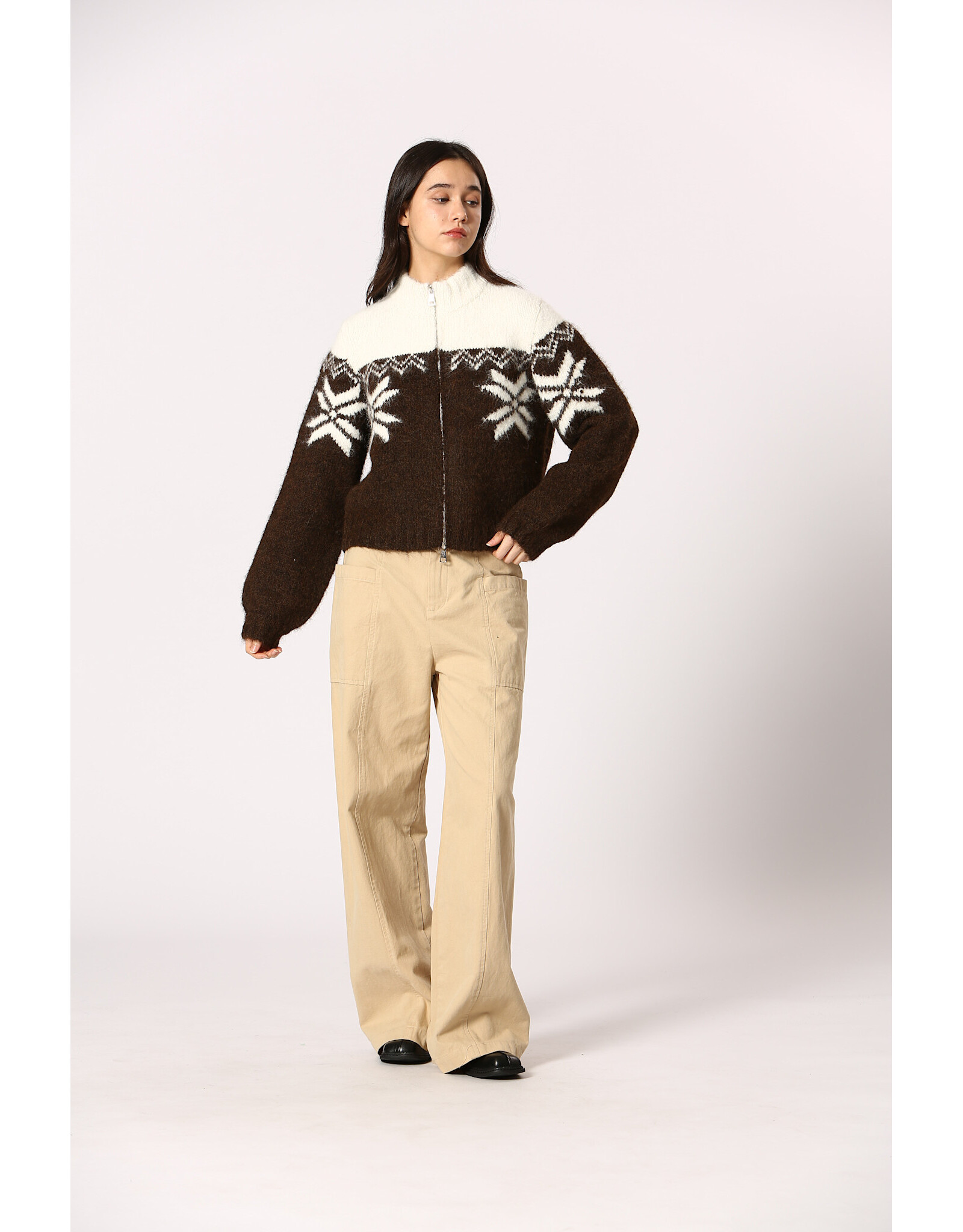 Korner Korner - Cardigan (Brown)