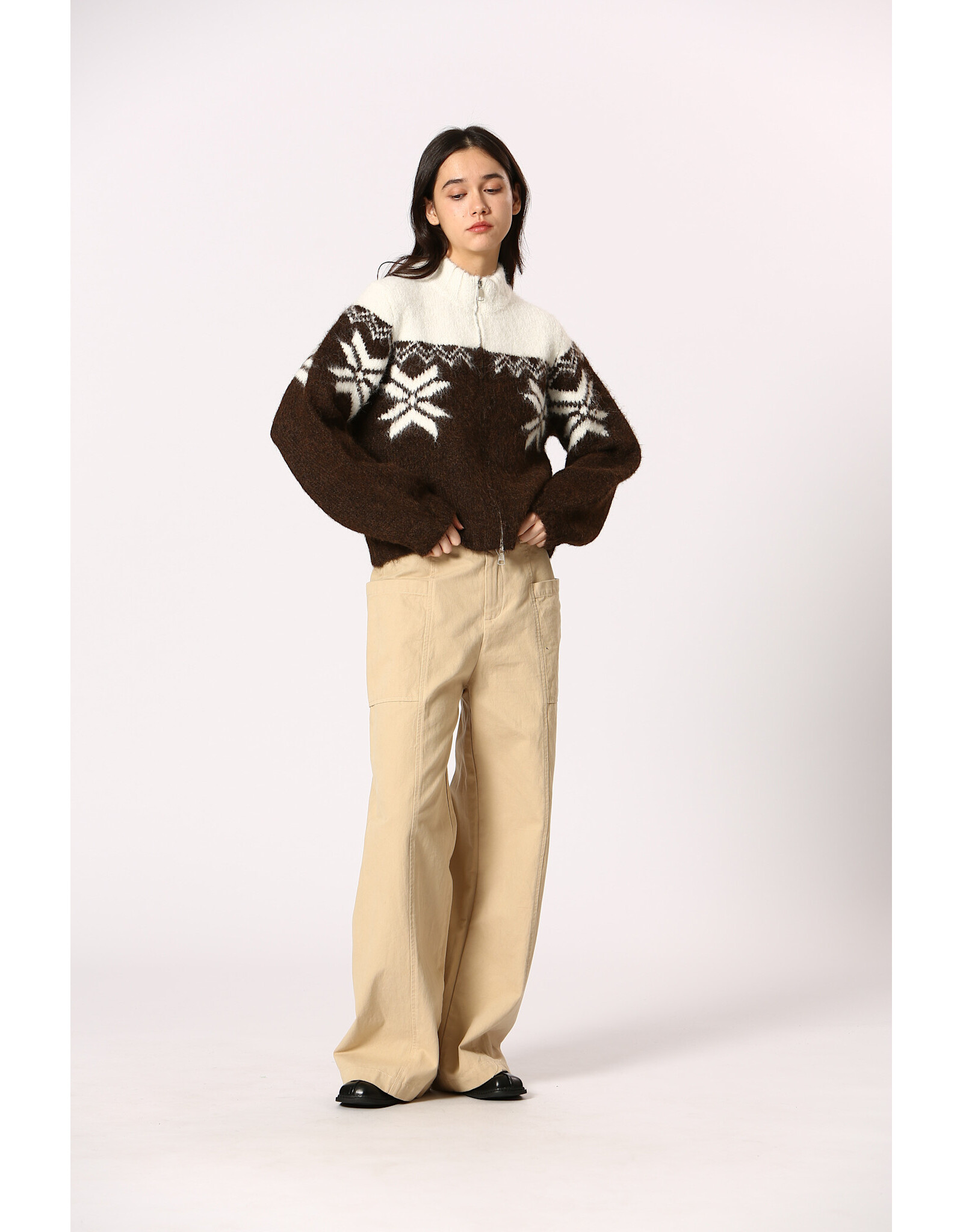 Korner Korner - Cardigan (Brown)