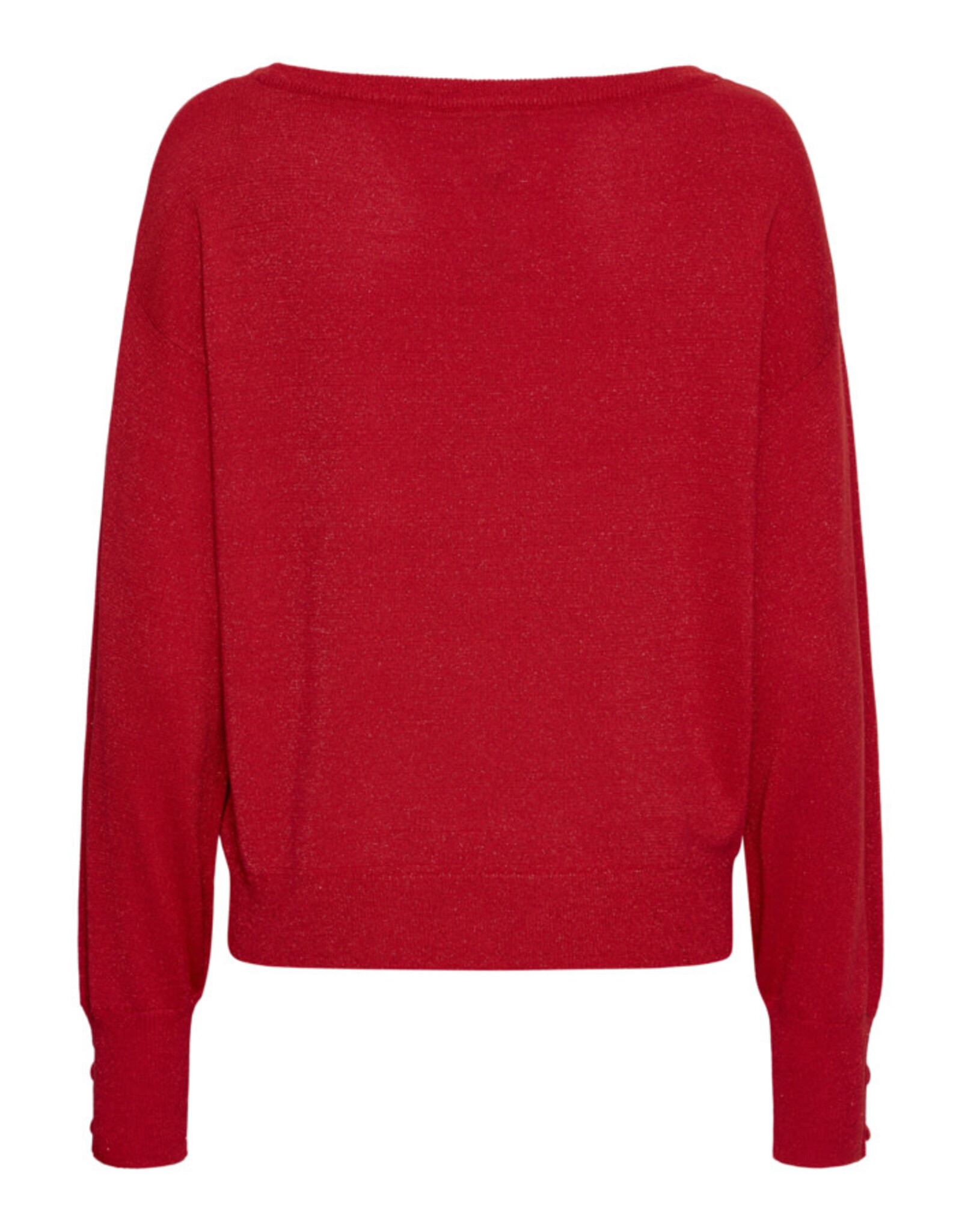 b.young b.young - Mobbe Boatneck Jumper (Barbados Cherry)