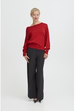 b.young b.young - Mobbe Boatneck Jumper (Barbados Cherry)