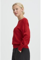 b.young b.young - Mobbe Boatneck Jumper (Barbados Cherry)