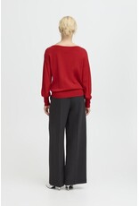 b.young b.young - Mobbe Boatneck Jumper (Barbados Cherry)