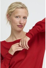b.young b.young - Mobbe Boatneck Jumper (Barbados Cherry)