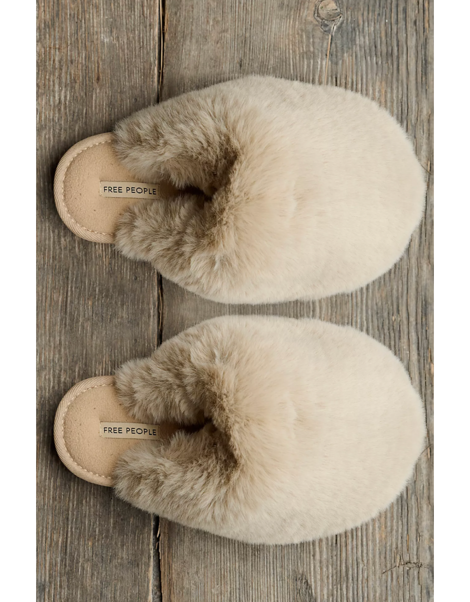 Free people Free People - Snowball Slipper (Taupe Faux Fur)