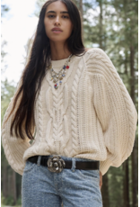 Free people Free People - Frankie Cable Sweater (Ivory)