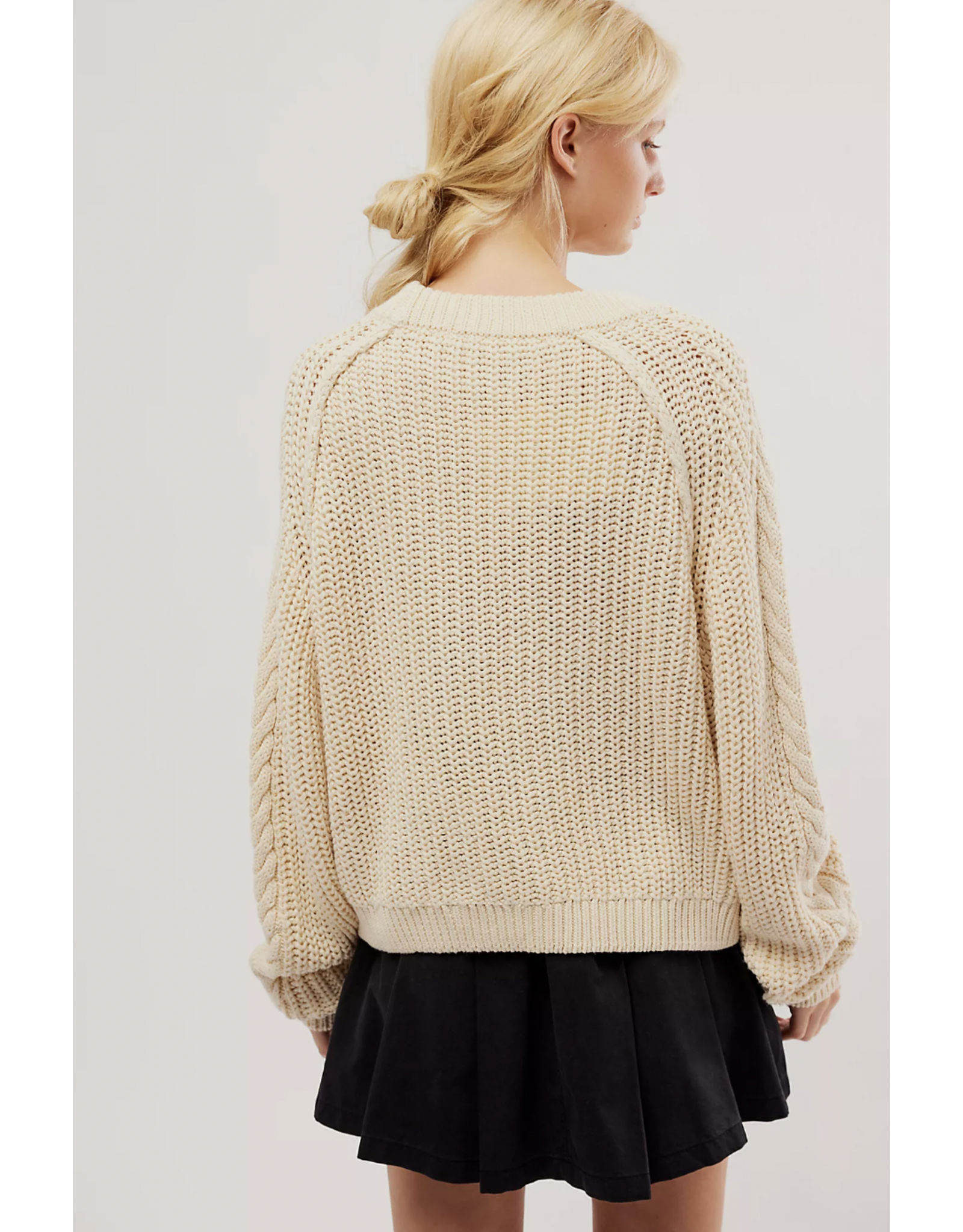 Free people Free People - Frankie Cable Sweater (Ivory)