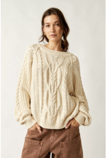 Free people Free People - Frankie Cable Sweater (Ivory)