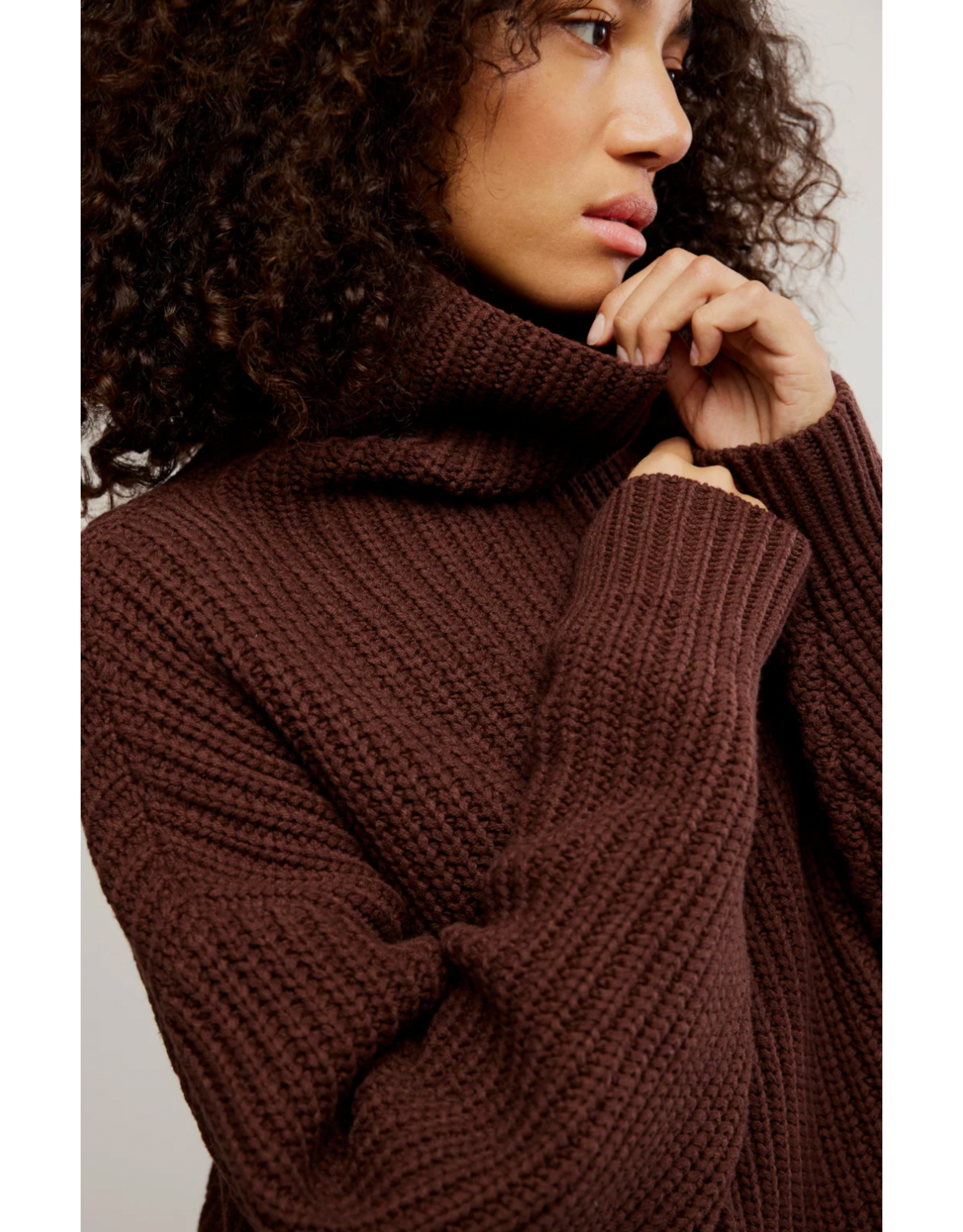 Free people Free People - Swim Too Deep Pullover (Bitter Bark)