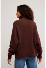 Free people Free People - Swim Too Deep Pullover (Bitter Bark)