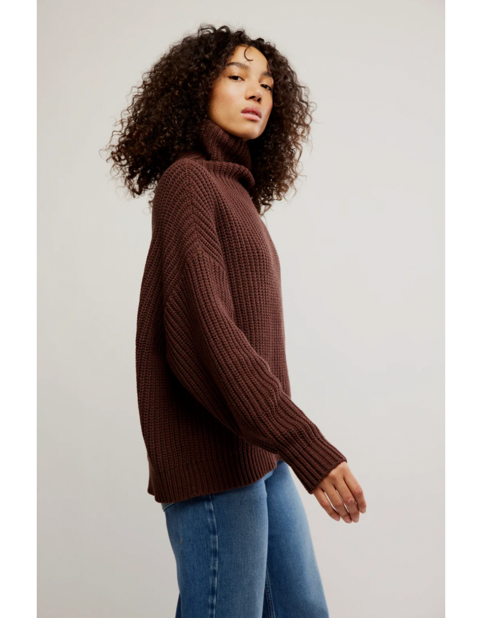Free people Free People - Swim Too Deep Pullover (Bitter Bark)