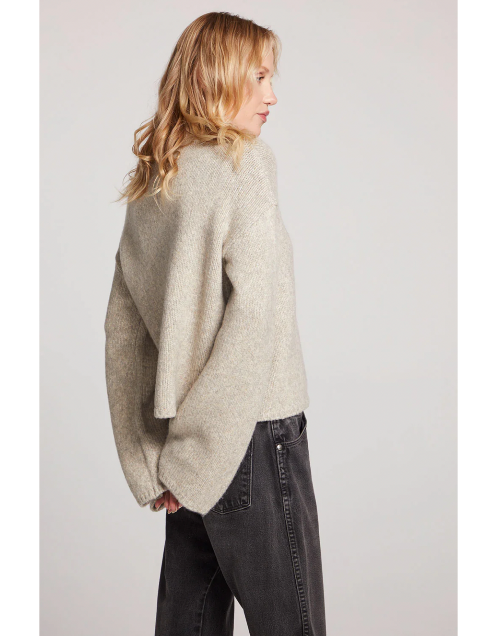 Chaser Chaser - Geenie Toasted Coconut Rollneck Sweater