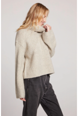 Chaser Chaser - Geenie Toasted Coconut Rollneck Sweater