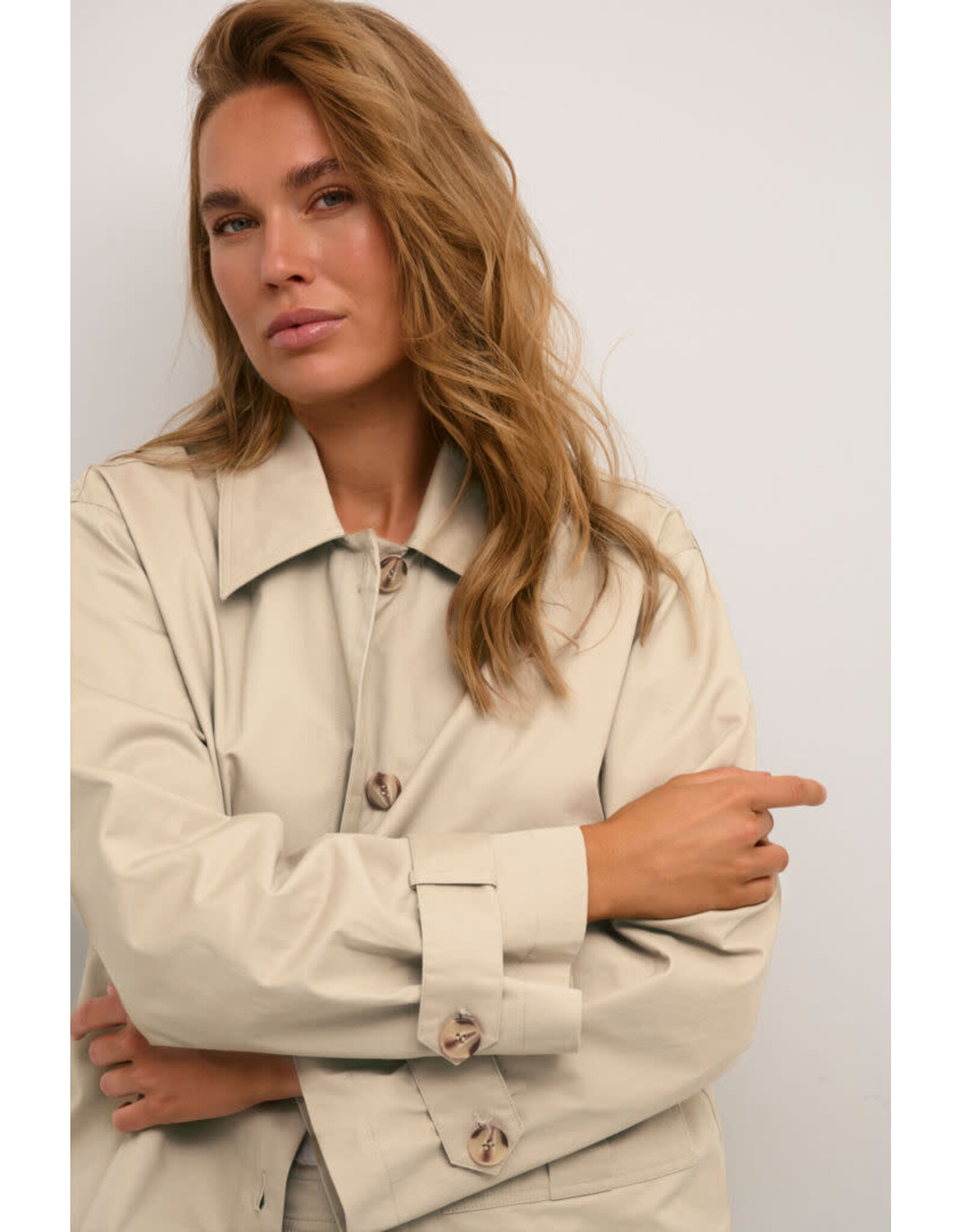 Kaffe Kaffe - Frido jacket (Chinchilla)