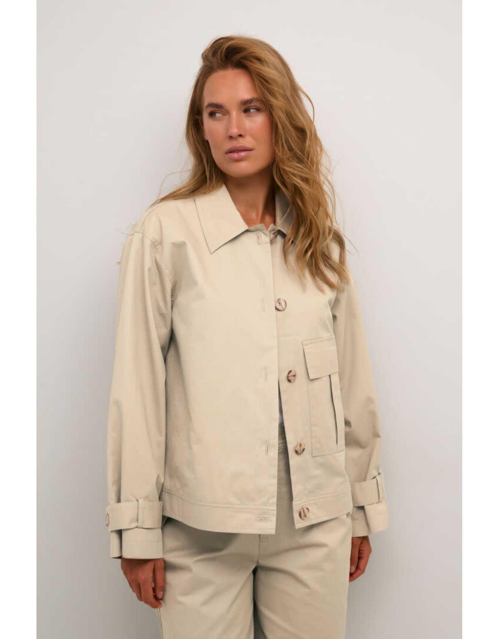 Kaffe Kaffe - Frido jacket (Chinchilla)