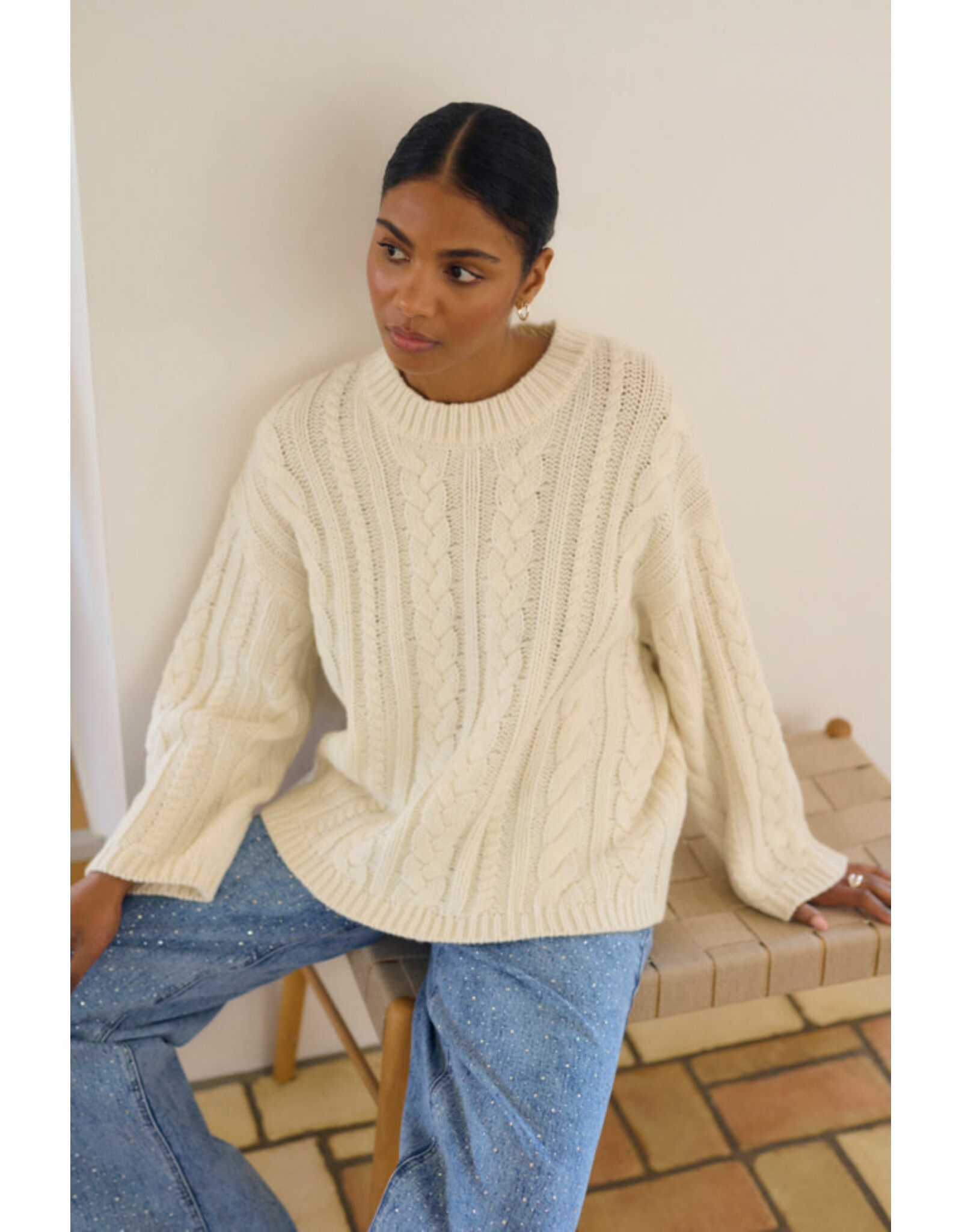 Kaffe Kaffe - Lidda Pullover (Turtledove)