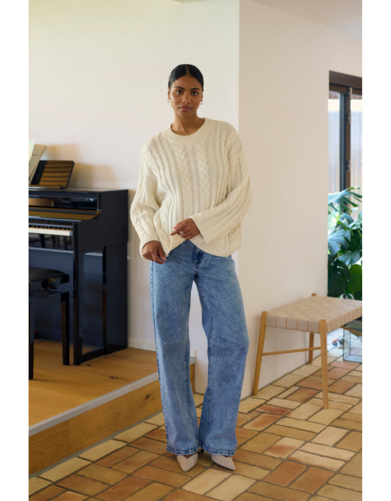 Kaffe Kaffe - Lidda Pullover (Turtledove)