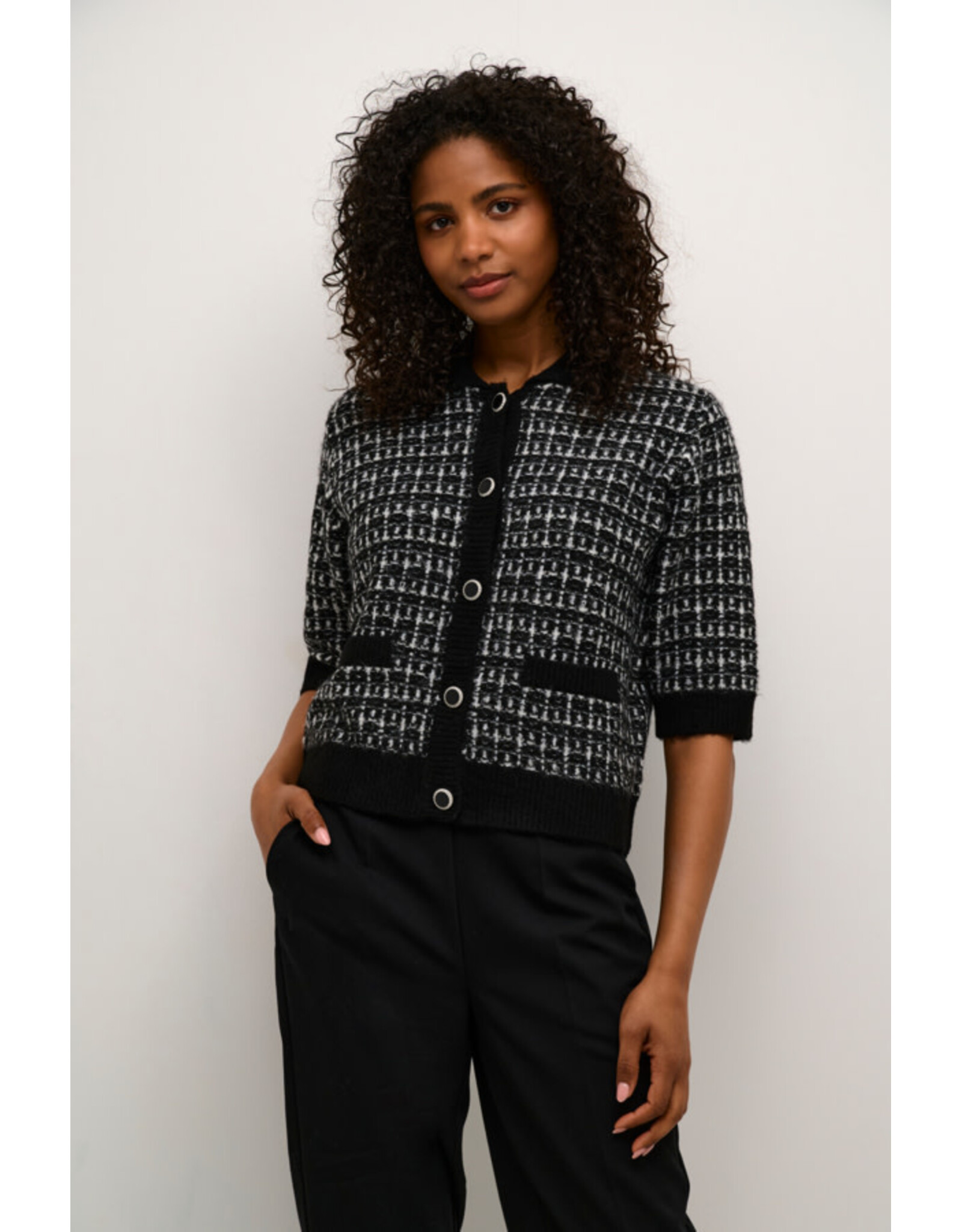Kaffe Kaffe - Birte cardigan (Black)