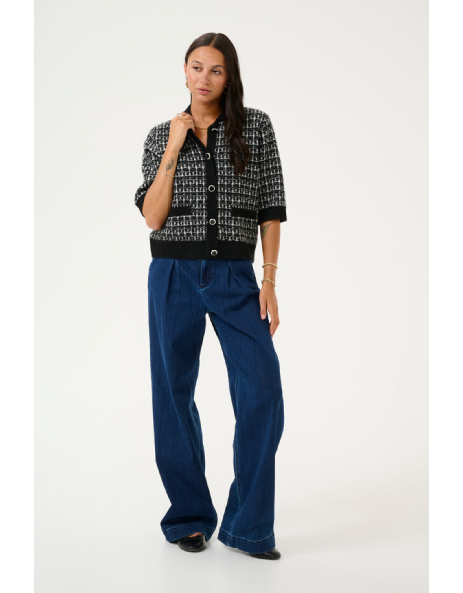 Kaffe Kaffe - Birte cardigan (Black)