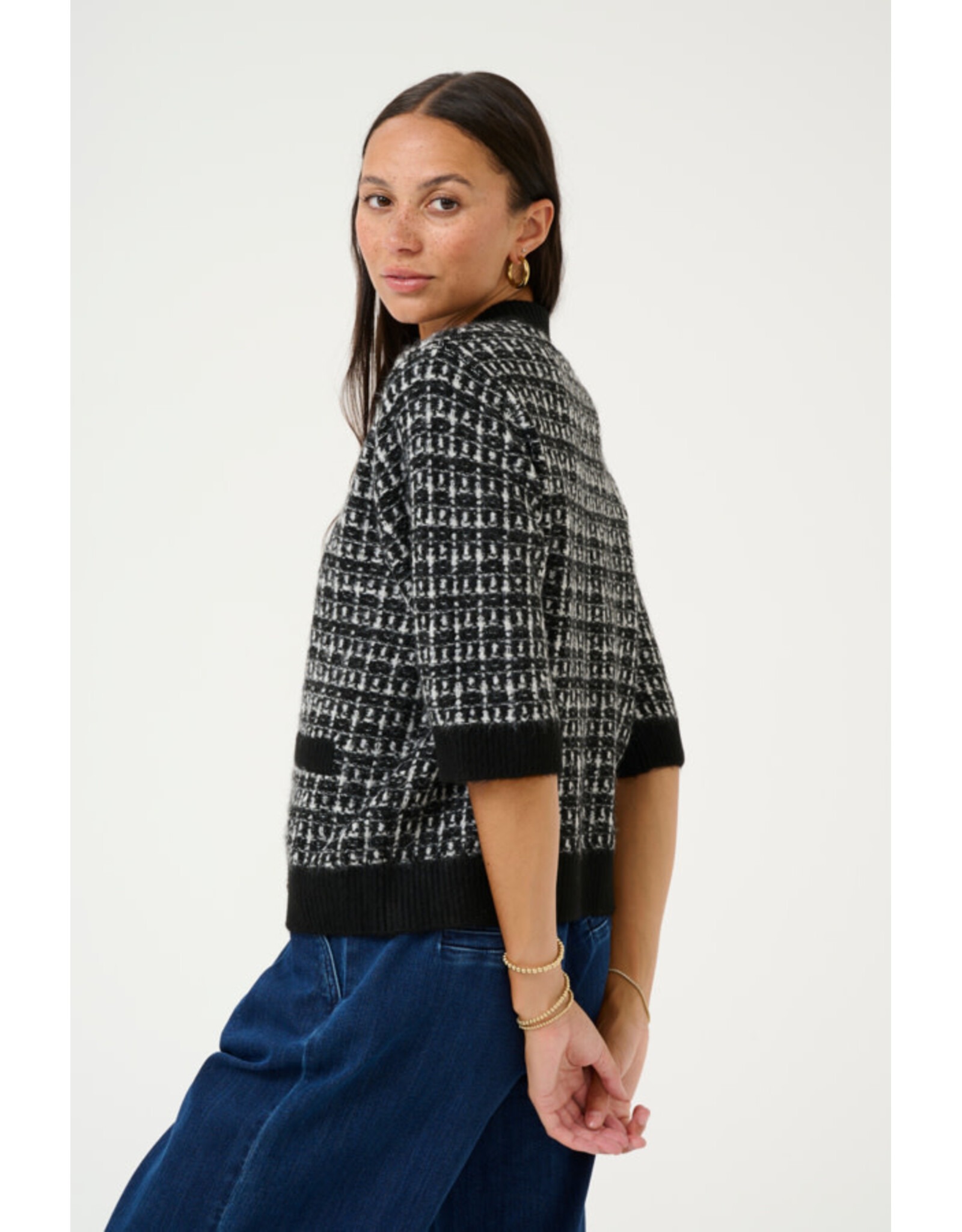 Kaffe Kaffe - Birte cardigan (Black)