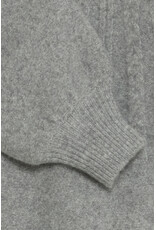 b.young b.young - Magge Cable Jumper (Mid Grey Melange)