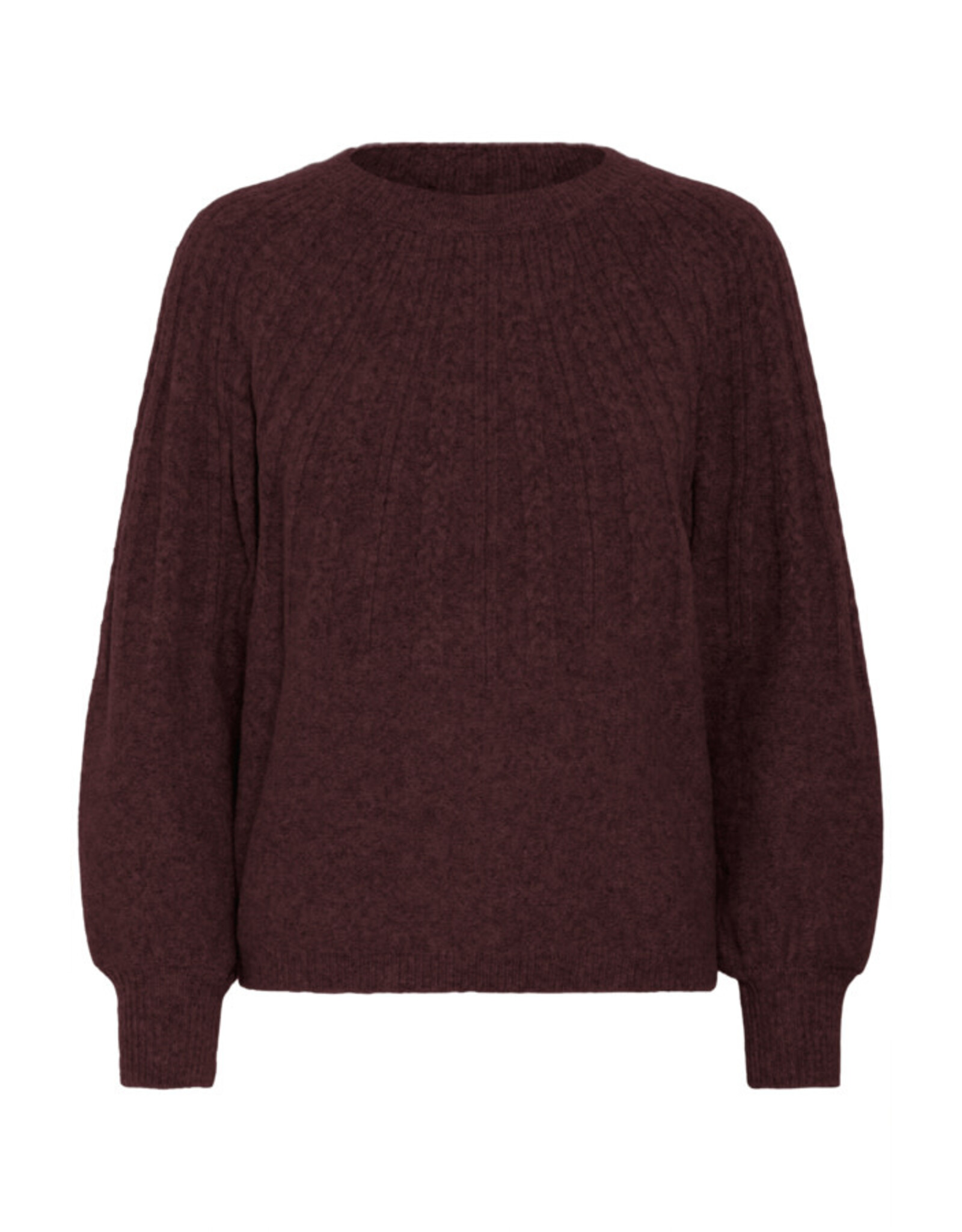 b.young b.young - Magge Cable Jumper (Port Royale Melange)