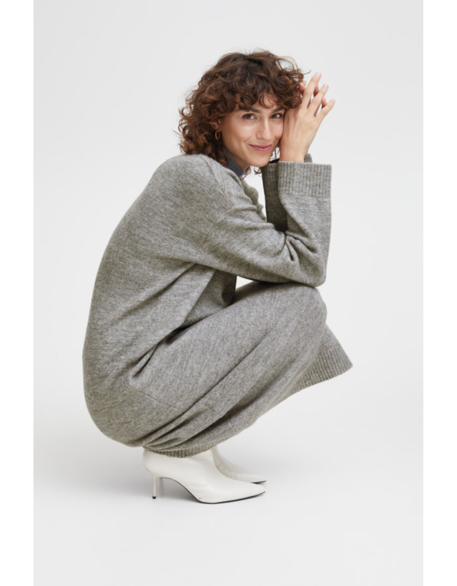 b.young b.young - Muna Dress (Mid Grey)