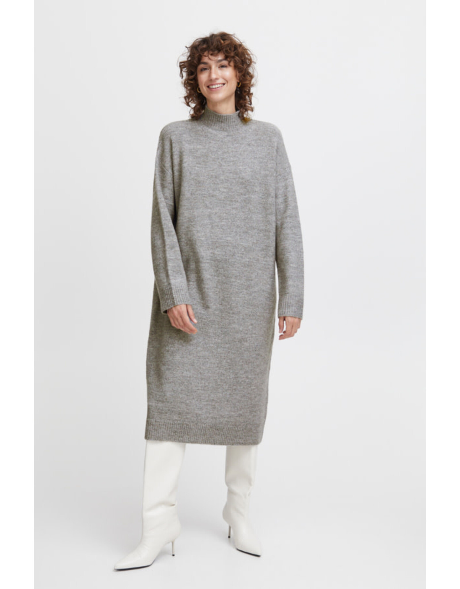 b.young b.young - Muna Dress (Mid Grey)