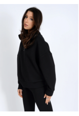 RD Style RD Style - Seanni Soft Knit Long Sleeve Half Zip (Black)