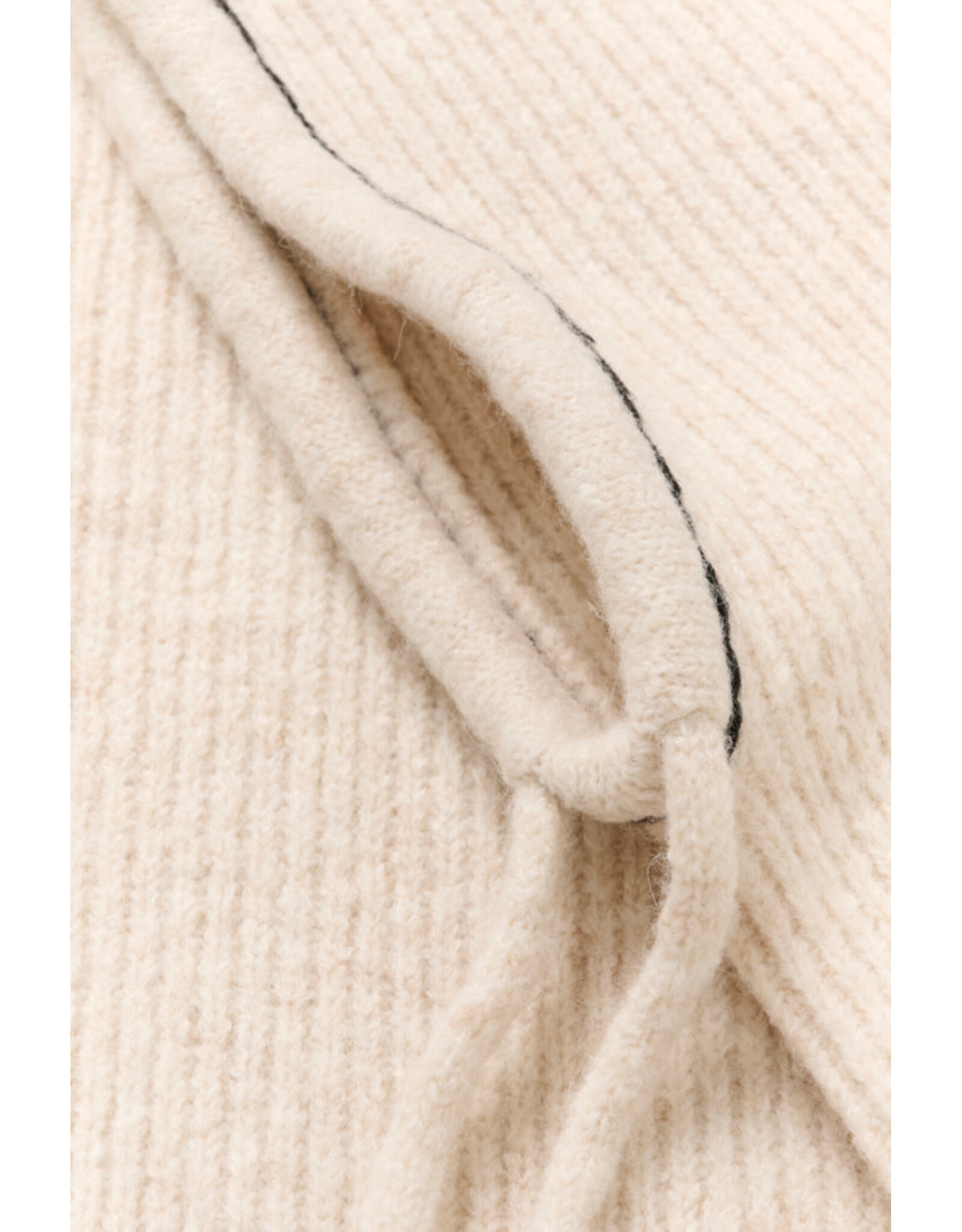 Cream Cream - Taya Big Knit Hood (Ancient Scroll)