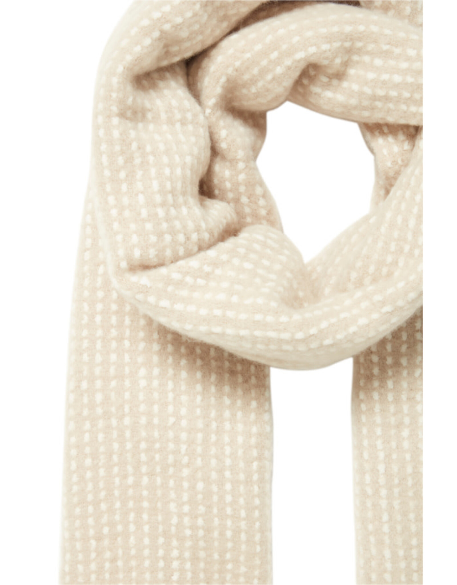 ICHI ICHI - Scarlotta Knit Scarf (Doeskin)