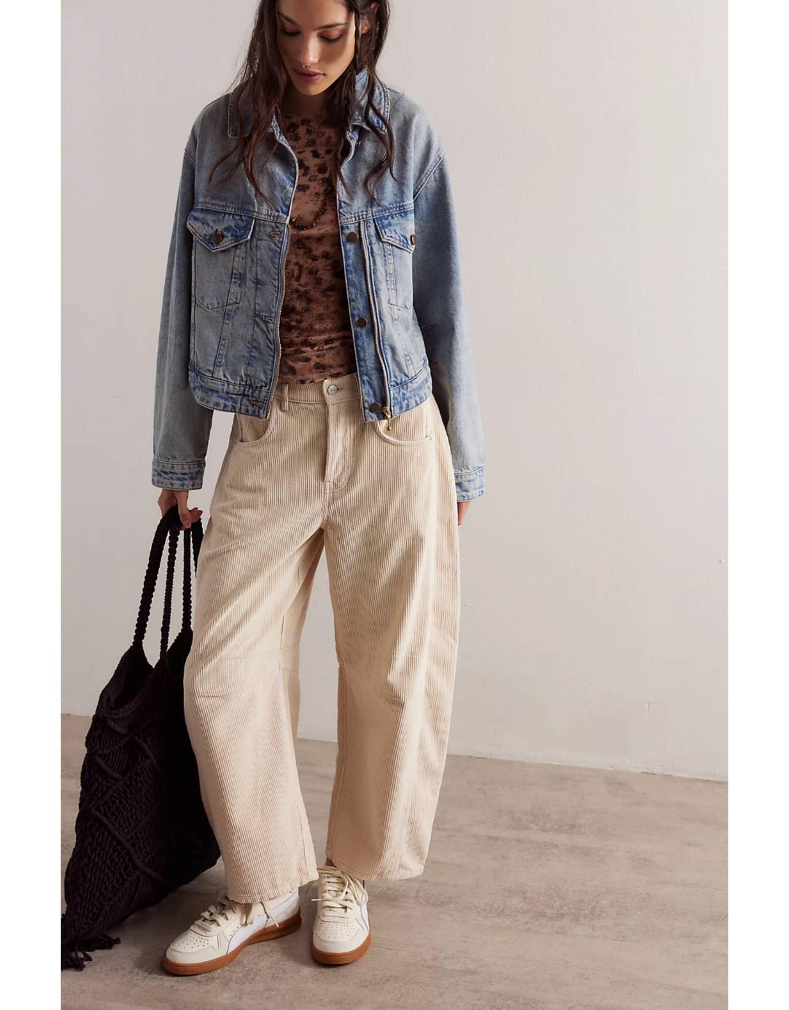 Free people Free People - Good Luck Cord (Crystal Grey)