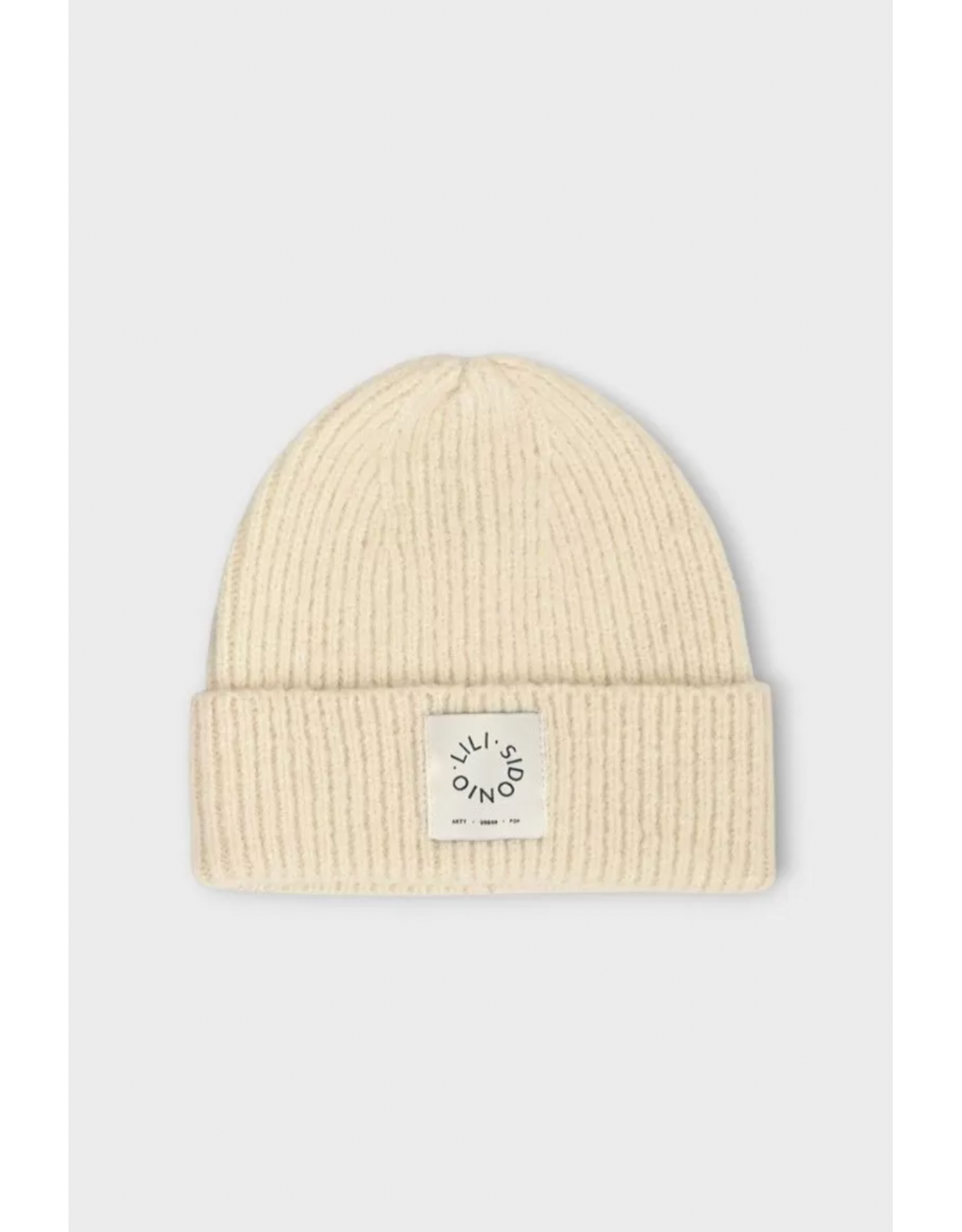 Molly Bracken Molly Bracken -  Logo Beanie (Ecru)