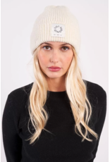 Molly Bracken Molly Bracken -  Logo Beanie (Ecru)