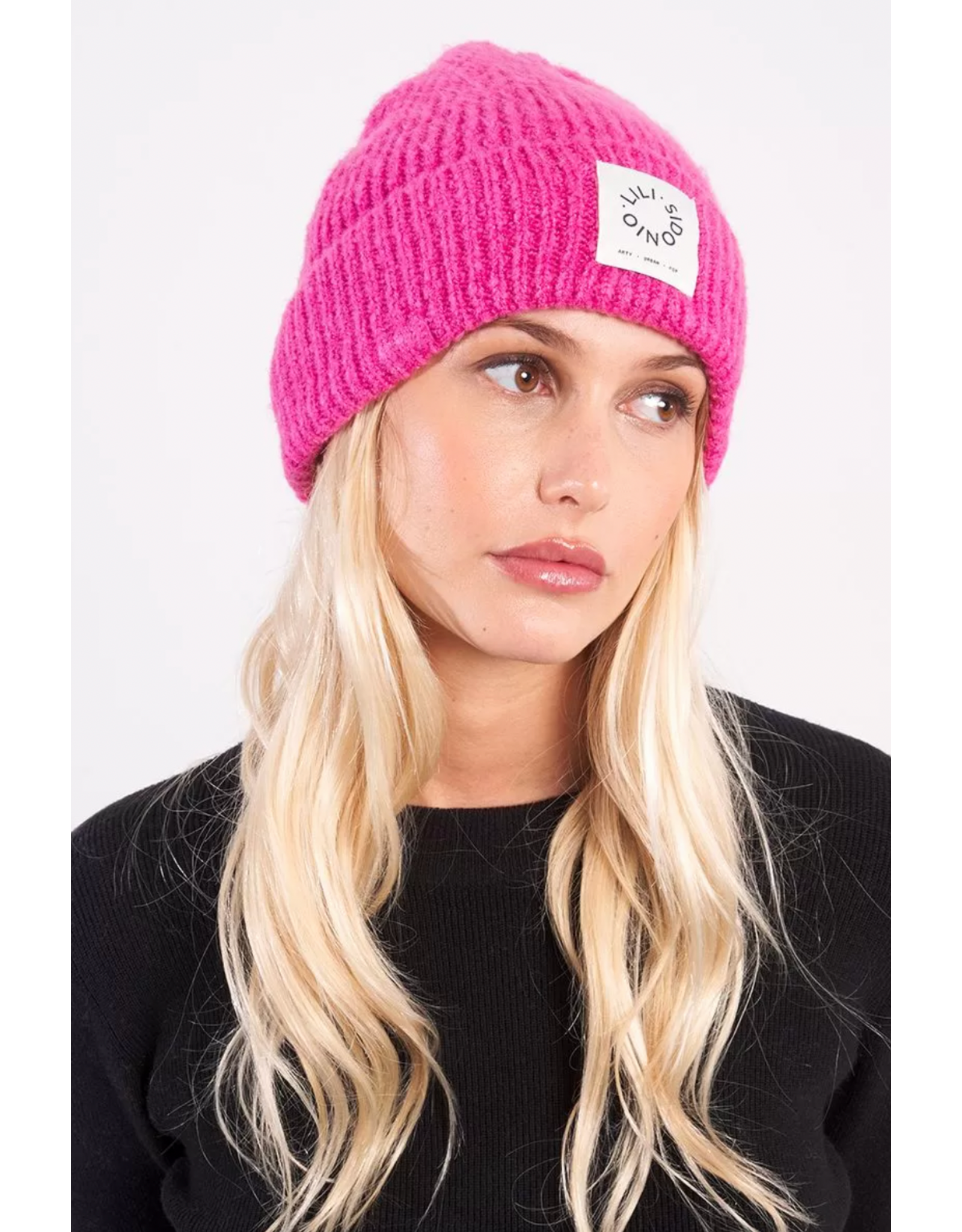 Molly Bracken Molly Bracken -  Logo Beanie (Pink)