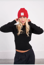 Molly Bracken Molly Bracken -  Logo Beanie (Red)
