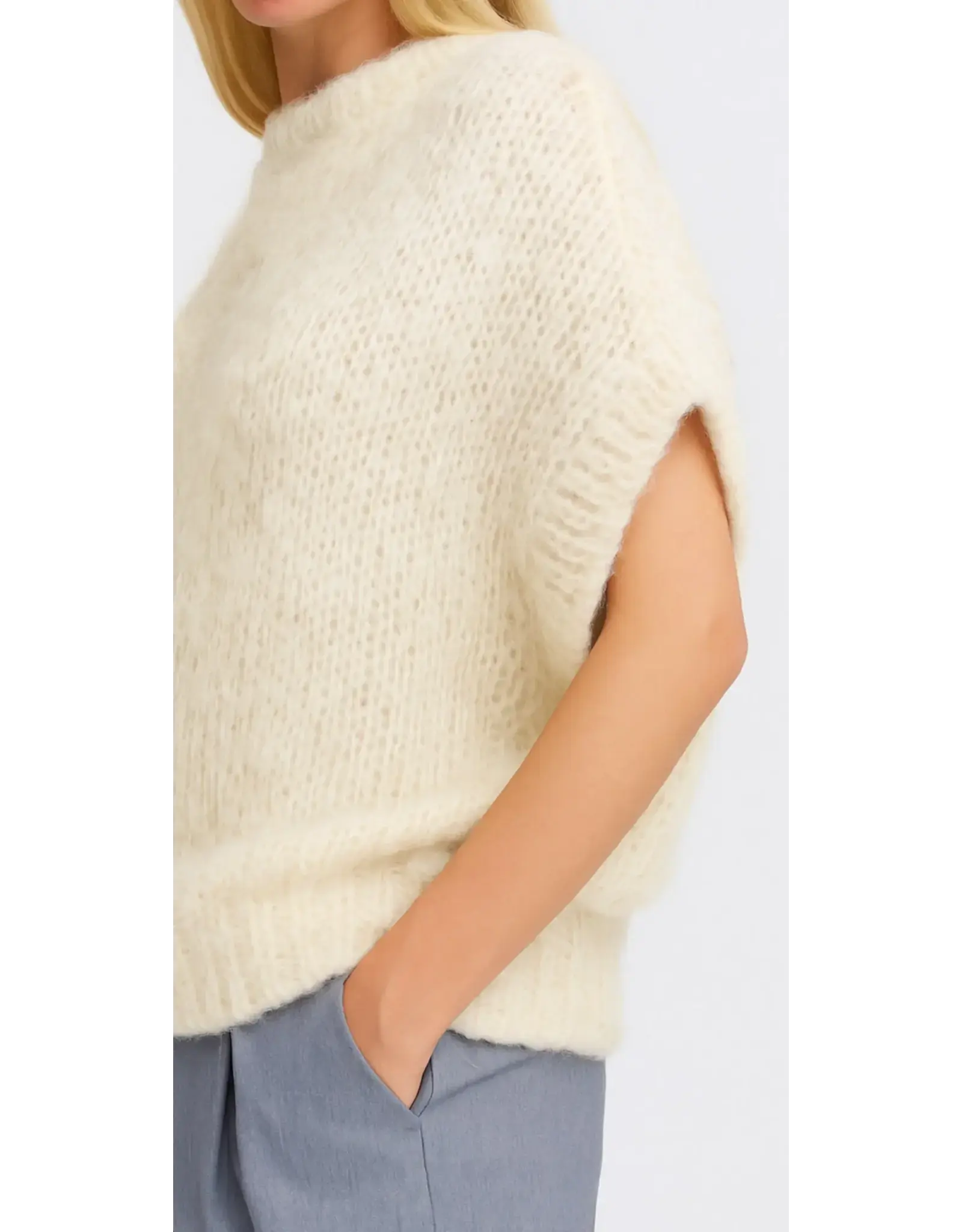 b.young b.young - Metta Vest (Birch Melange)