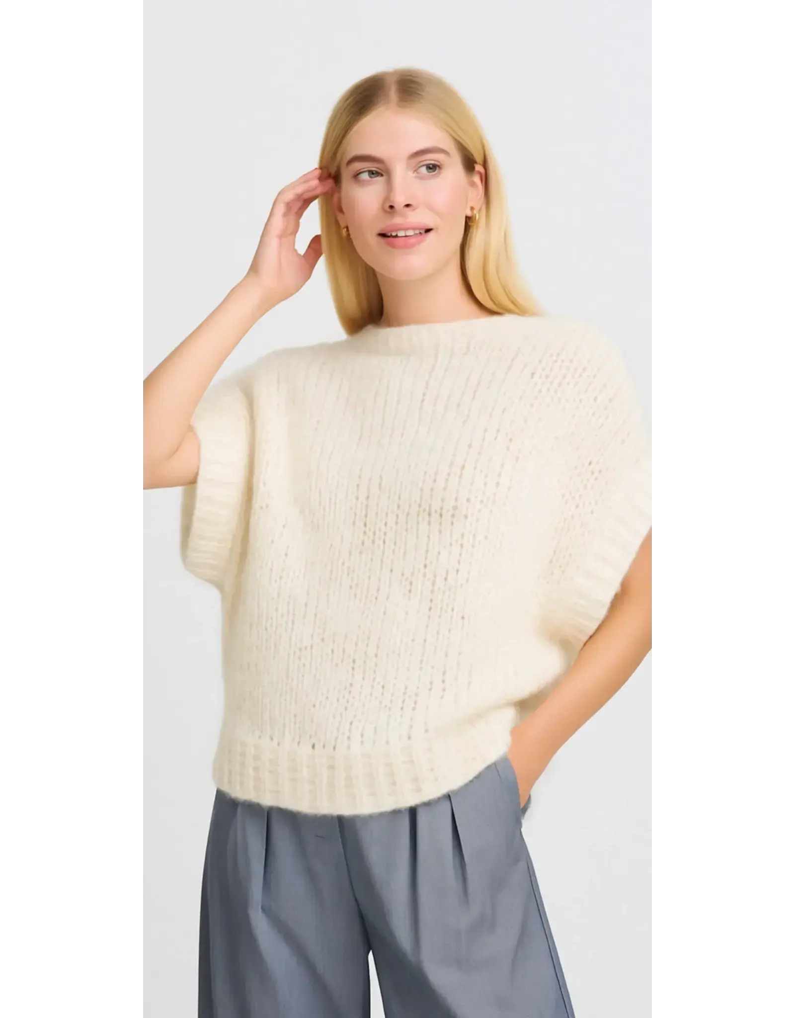 b.young b.young - Metta Vest (Birch Melange)