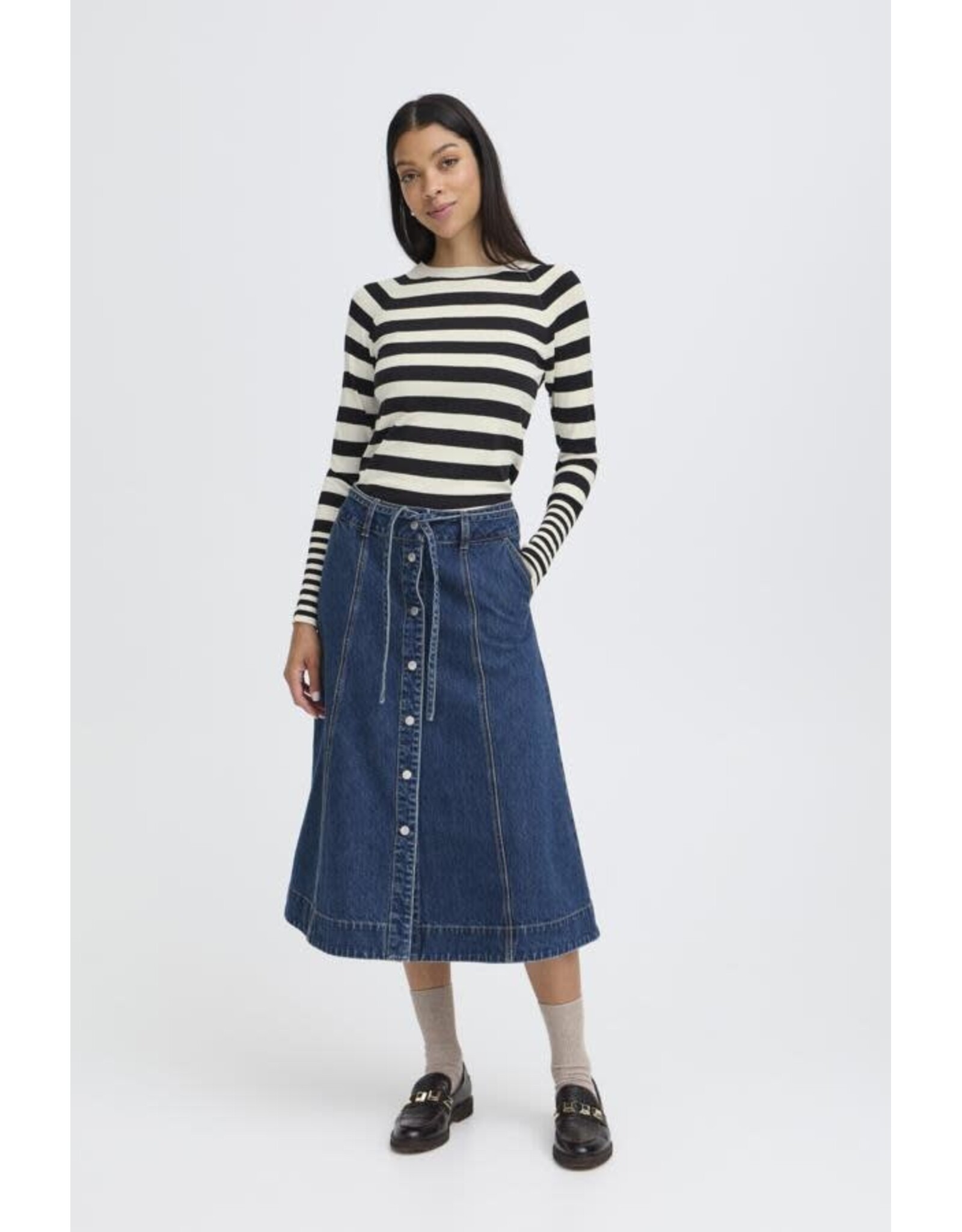 b.young b.young - Morla Long Cuff (Black Mix)