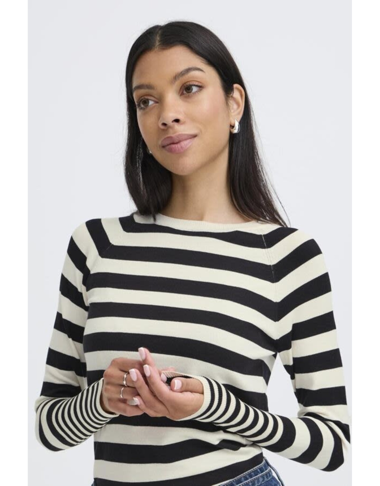 b.young b.young - Morla Long Cuff (Black Mix)