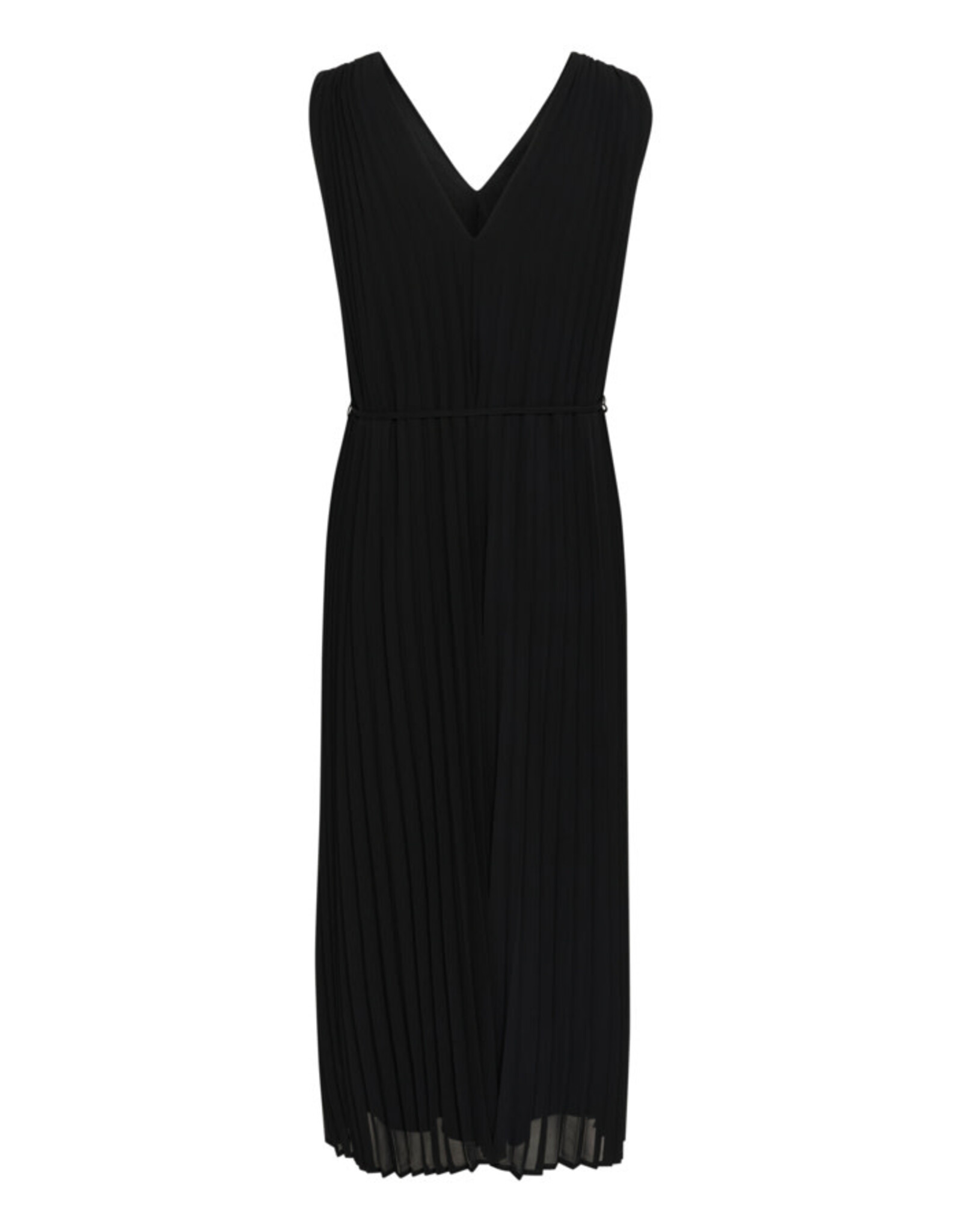 Kaffe Kaffe - Melle V Neck Dress (Black Deep)